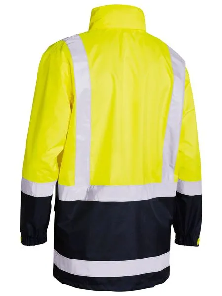 Bisley Recycled Hi Vis Rain Jacket