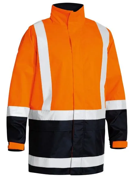 Bisley Recycled Hi Vis Rain Jacket