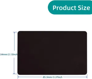 Black 26 Bit Proximity CR80 Cards Weigand Prox Swipe Cards Compatable with ISOProx 1386 1326 H10301 Format Readers. Works with The Many of Access Control Systems(100)