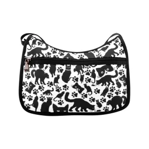 Black Cat - Crossbody Handbag
