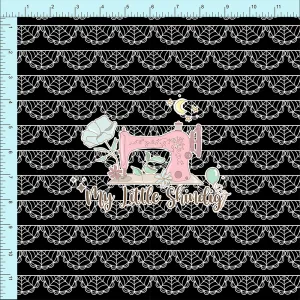 Black Lacey Webs - Fab Club Month 40 (pre-order)