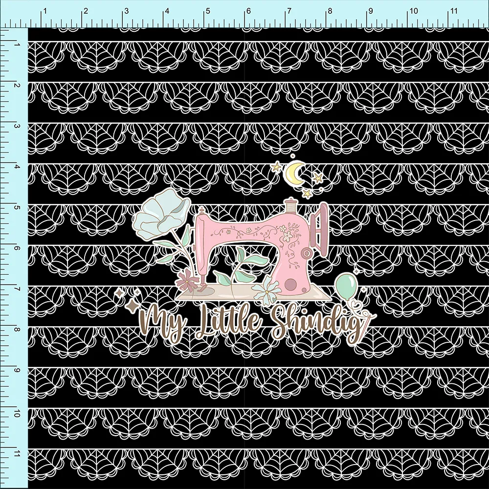 Black Lacey Webs - Fab Club Month 40 (pre-order)