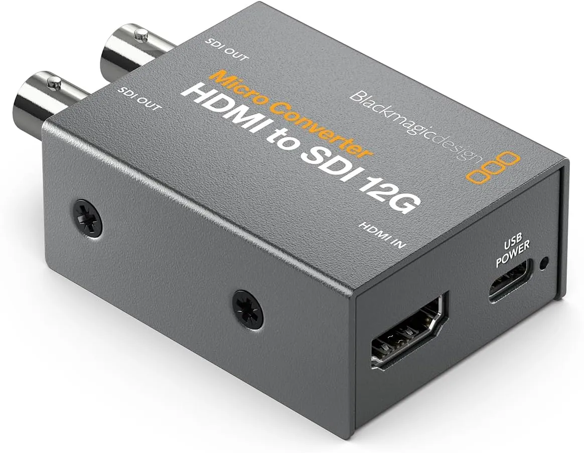 Blackmagic Design Micro Converter HDMI to SDI 12G with Power Supply
