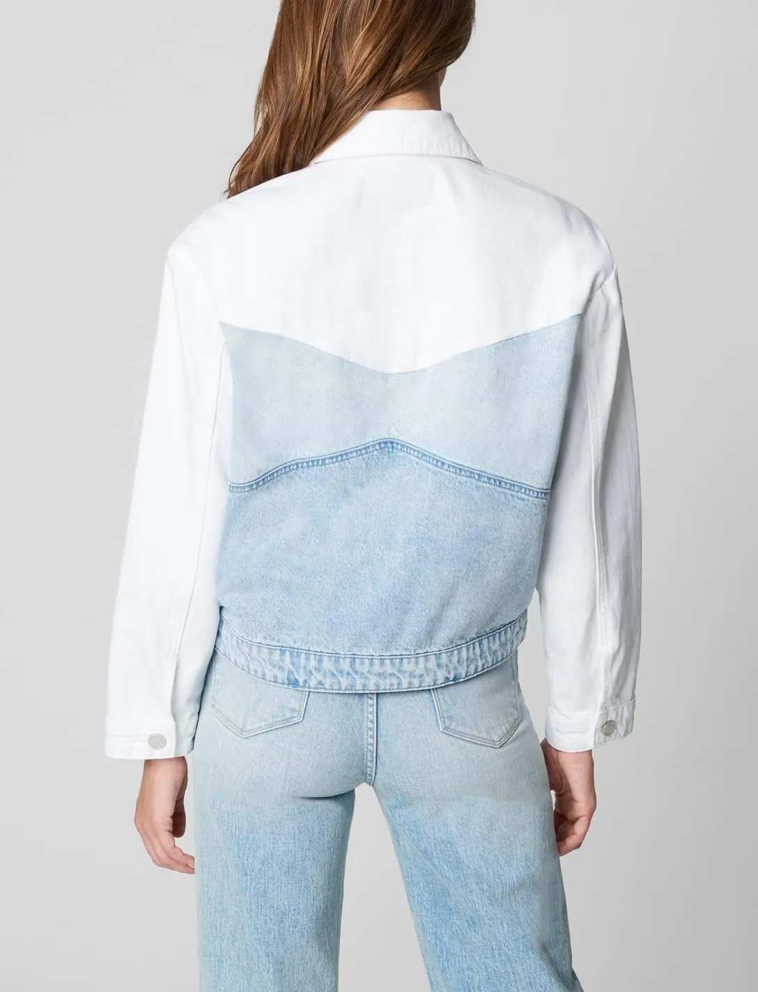 [BLANKNYC] Womens Luxury Clothing Denim Trucker JacketLuxury Clothing Denim Trucker Jacket
