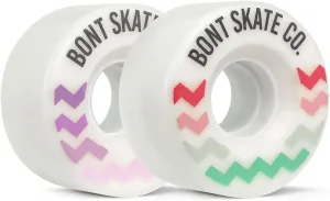 Bont Skates Glide Outdoor Roller Skate Wheels - 78A, 57x32mm - Set of 4 or 8