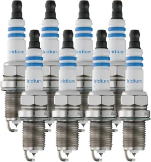 Bosch (9602) HR8LII33U Original Equipment Fine Wire Iridium Spark Plug (8 Pack)
