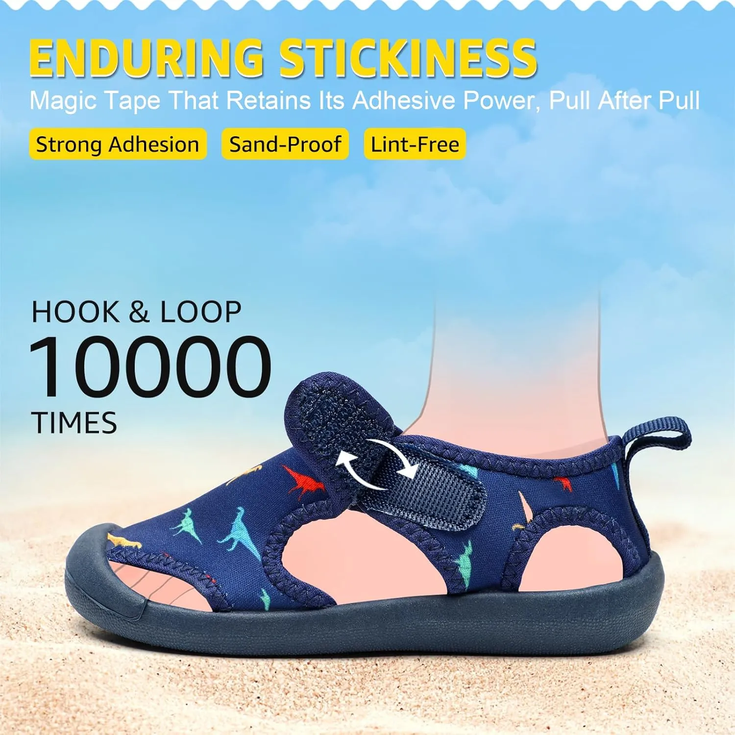 Boys Girls Water Shoes Quick-Dry Cute Beach Swim Pool Shoes