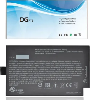 BP3S3P2900 Laptop Battery for GETAC B300 B300X Series Notebook 441814400099 BP3S3P2900(P) BP3S3P2900P 4418144000490 3ICR19/66-3 10.8V 88Wh/8100mAh