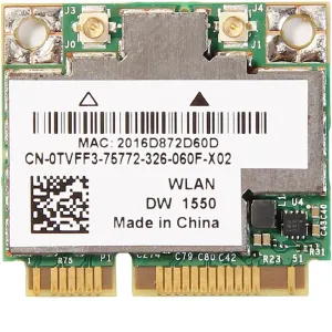 Broadcom BCM94352HMB DW1550 802.11abgn ac WLAN WiFi Card Bluetooth 4.0 2.4/5GHz 867Mbps not for IBM/Lenovo/Thinkpad and HP
