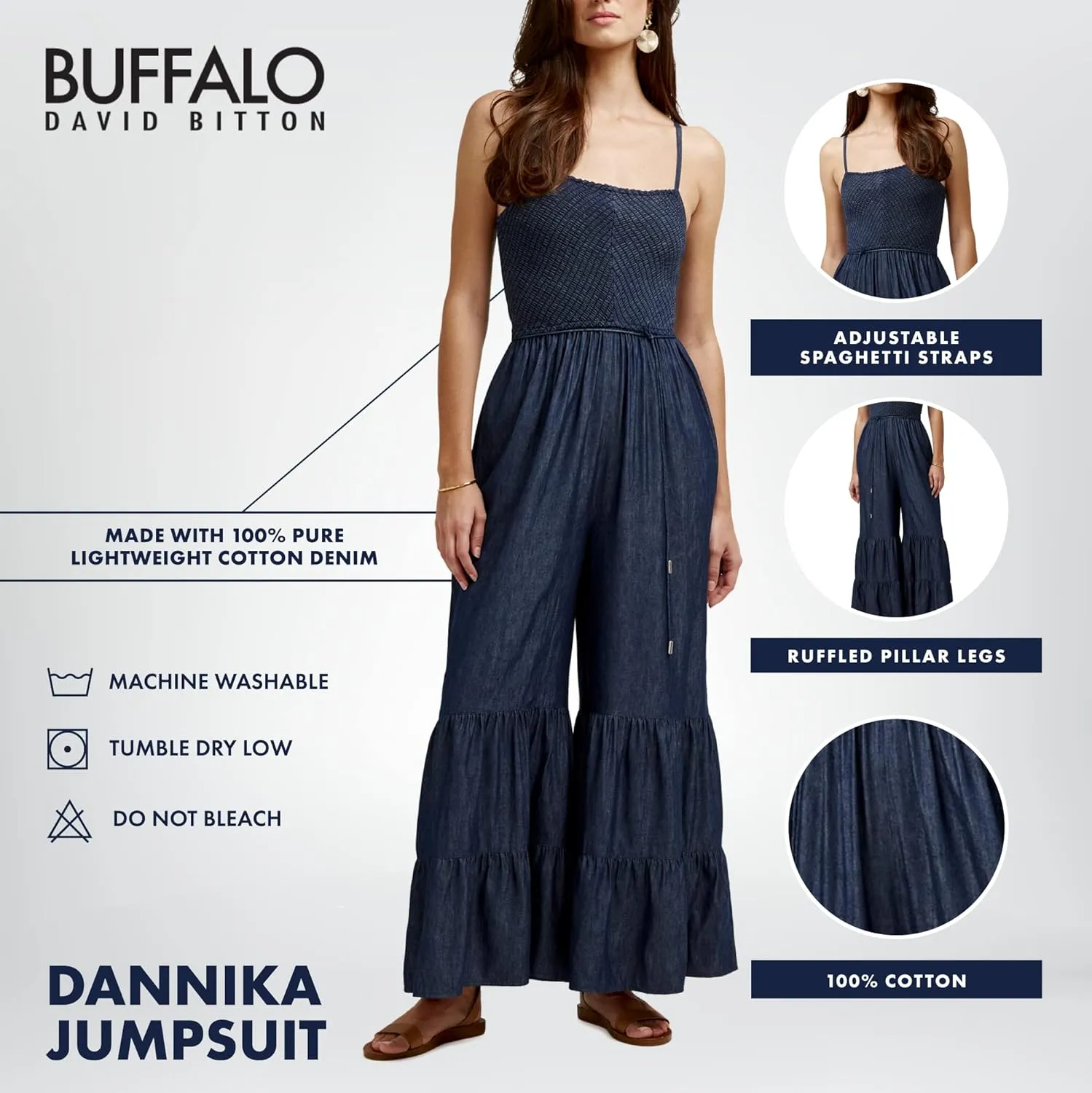 Buffalo David Bitton Women's Dannika Jumpsuit