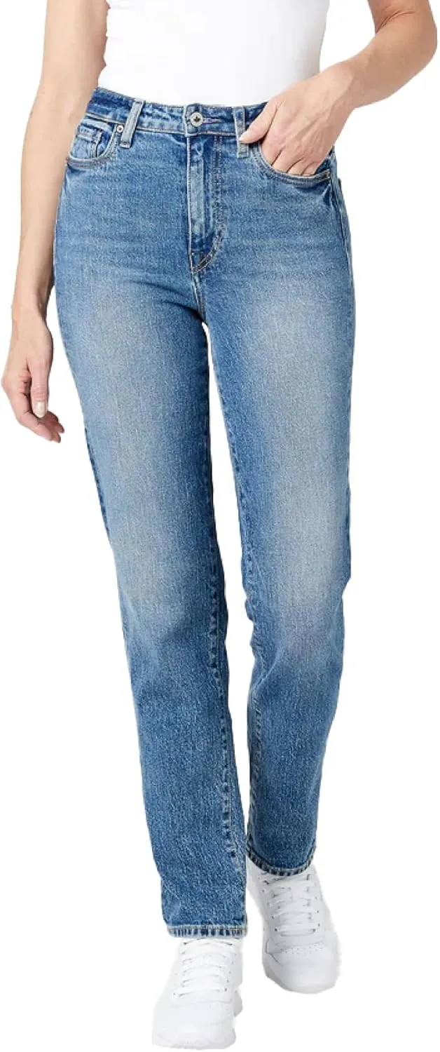 Buffalo David Bitton Women's Hi Rise Straight Jean