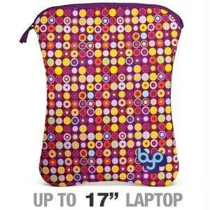 BUILT 17 BYO Commute Neoprene Laptop Sleeve, Disco Dot
