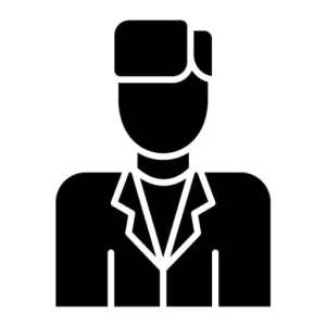 Businessman Glyph Icon
