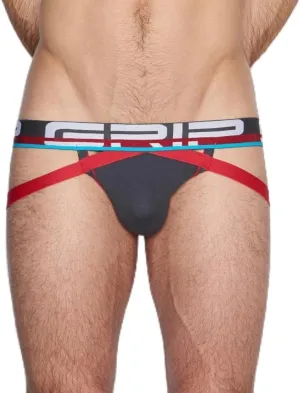 C-IN2 Men's Grip Jock, Neymar Grey, Extra Large