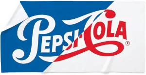 CafePress Vintage Pepsi Split 30"x60" Absorbent, Soft Beach Towel