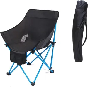 Camping Chair Folding Chair Portable Chair Outdoor Folding Chair with Storage Mesh Bag Portable Fishing Seat Simple Mazha Stool Indoor Chair Camping