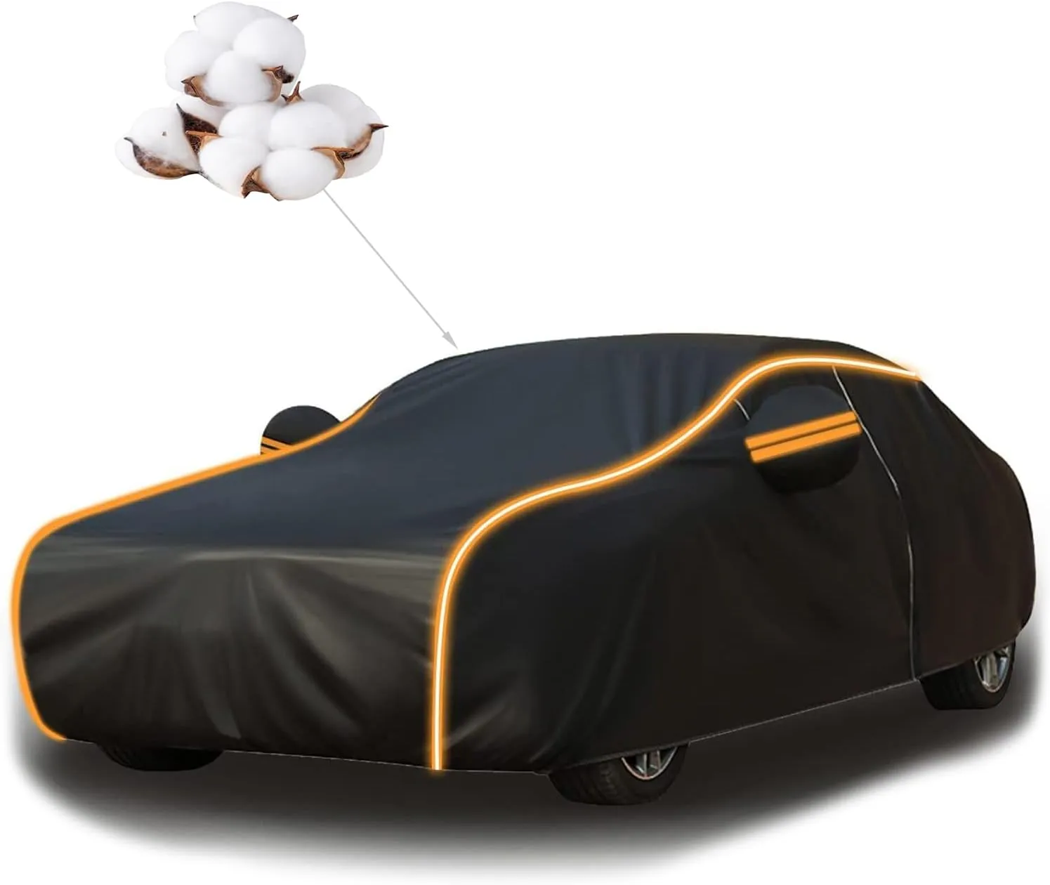 Car Covers for Automobiles Custom for Mazda Biante 2008–2018, with Cotton, Accessories Windproof All Weather Waterproof Sun Rain UV Dust Snow Protection n39m