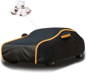 Car Covers for Automobiles Custom for Mazda Biante 2008–2018, with Cotton, Accessories Windproof All Weather Waterproof Sun Rain UV Dust Snow Protection n39m