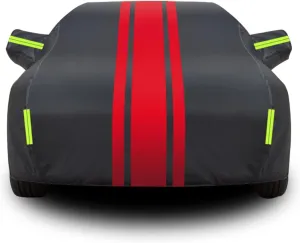 Car Covers, for Nissan Pulsar Visia/Pulsar Acenta/N-Connecta/N-Vision/Tekna 2014-2019 All Weather Outdoor Indoor Waterproof UV Resistant Dustproof Windproof Protection, Auto Accessories