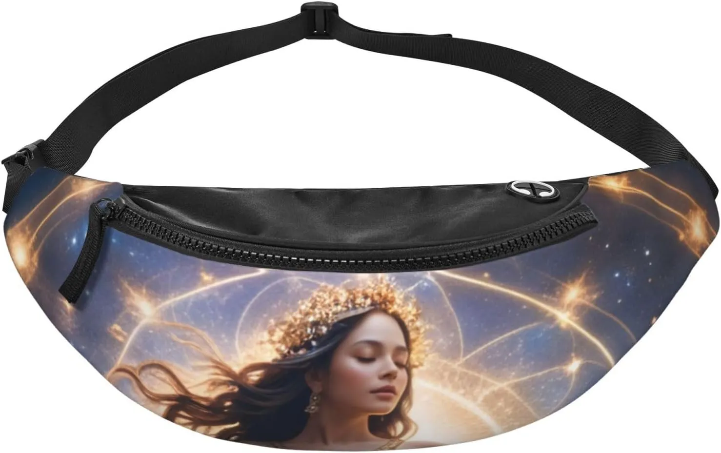 Casual Celestial Dance Printed Fanny Pack,Crossbody Fanny packs for women Men Waist Bag for Running Travel