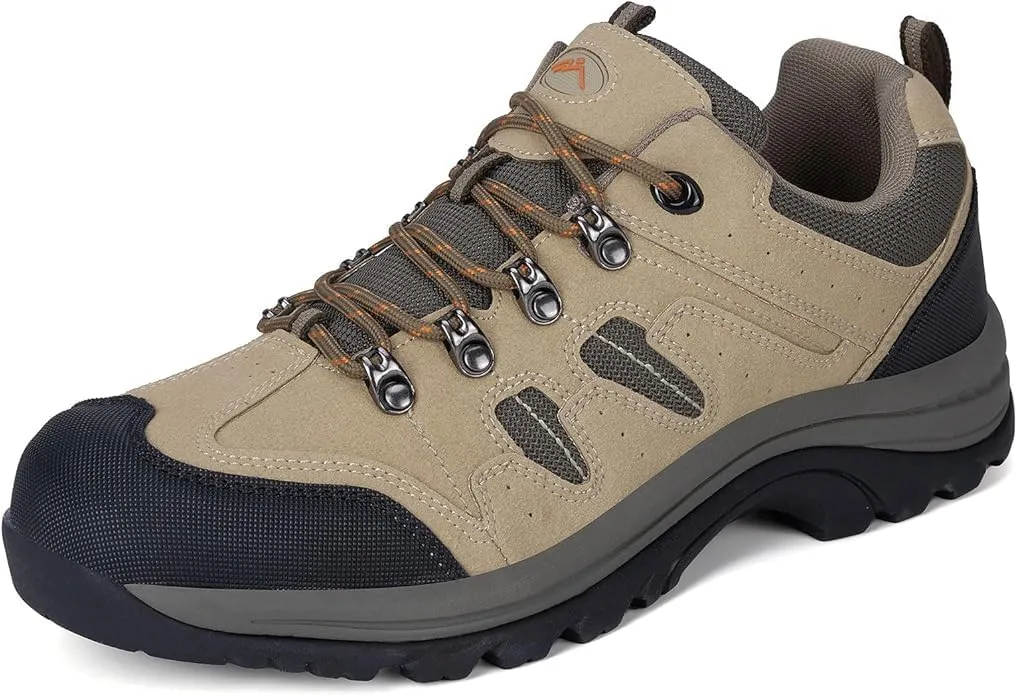 CC-Los Hiking Shoes for Men Lightweight Breathable Outdoor Trekking Sneakers