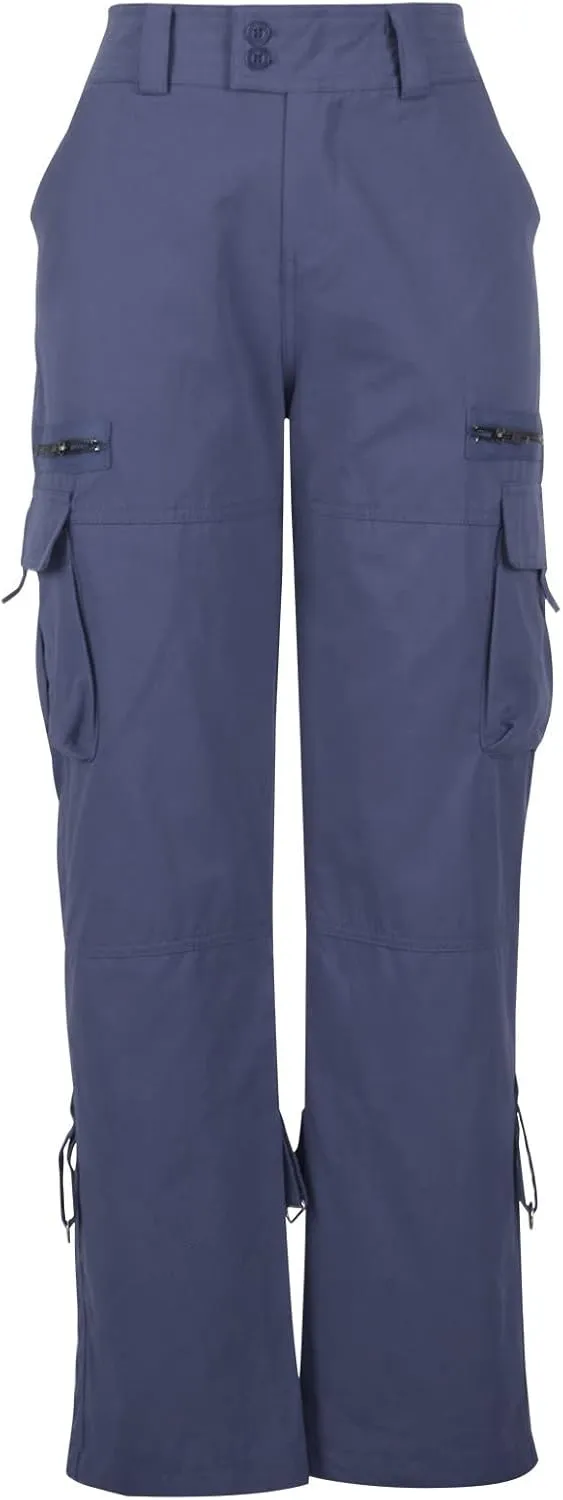 Ceboyel Women's Baggy Parachute Pants Straight Wide Leg Cargo Pants Multiple Pockets Jogger Trousers Y2K Clothing 2023