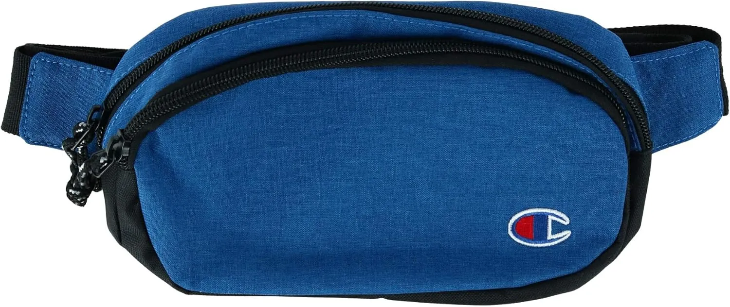 Champion Fanny Pack One Size Heather Royal/ Black