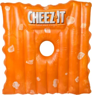 Cheez-It Pool Float – Extra Large Inflatable Snack Shaped Floatie for Pool, Beach & Lake, Durable Vinyl, Over 4.5 Feet, Perfect for Lounging & Summer Parties