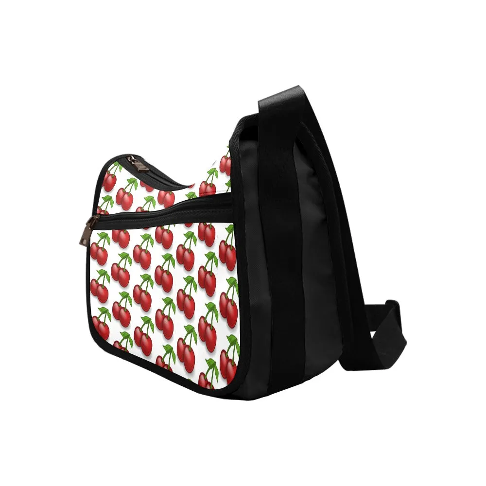 Cherry All Over - Crossbody Handbag