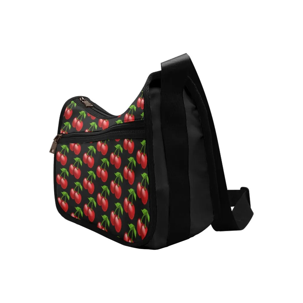 Cherry All Over - Crossbody Handbag