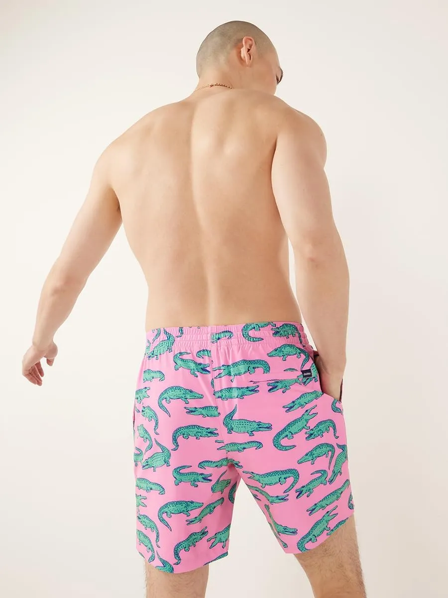 Chubbies Men’s Swim Shorts, Stretch Swimming Board Trunks, Beach Shorts, Quick Dry, 7 Inch Inseam