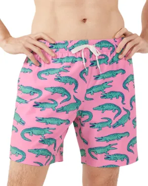 Chubbies Men’s Swim Shorts, Stretch Swimming Board Trunks, Beach Shorts, Quick Dry, 7 Inch Inseam