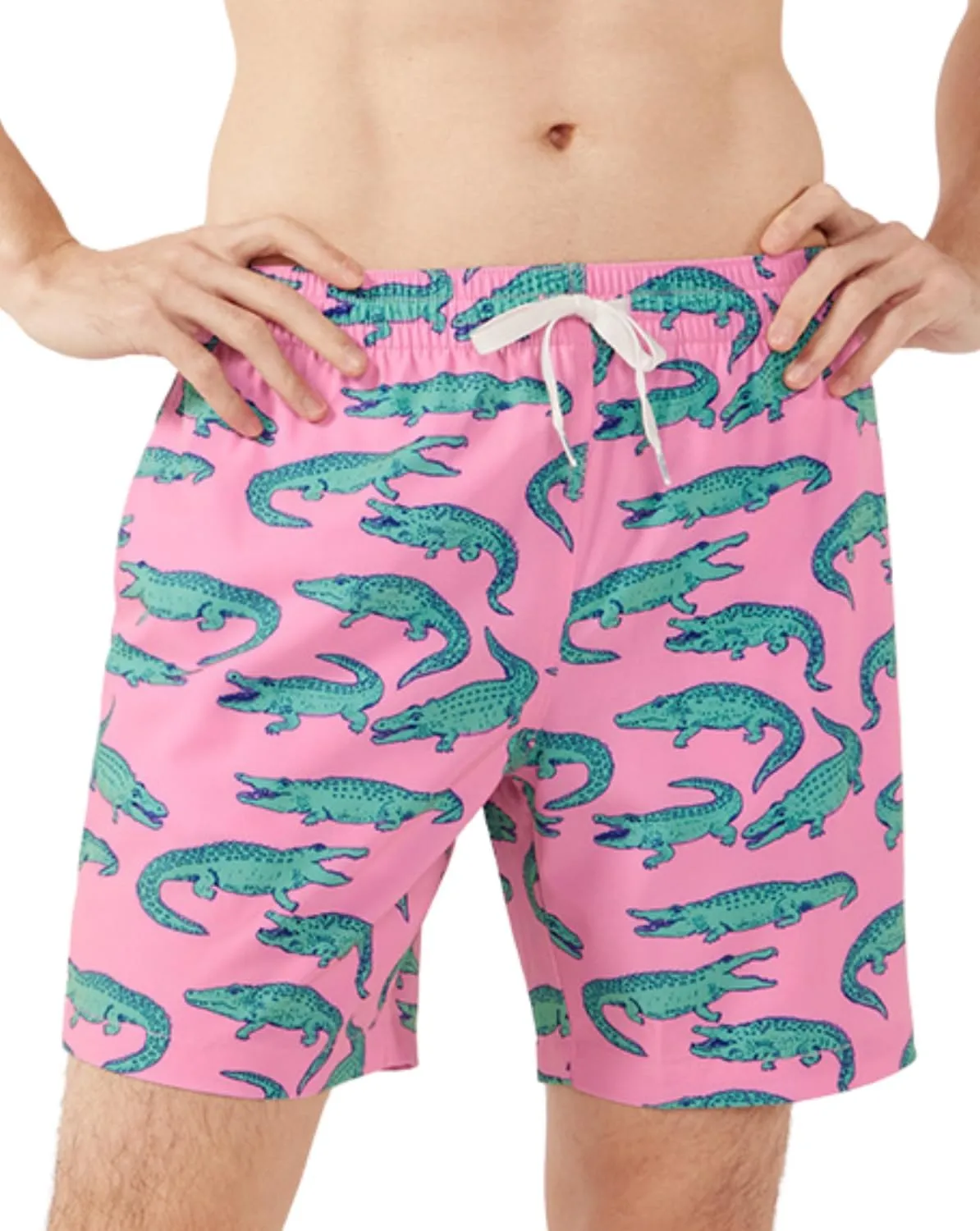 Chubbies Men’s Swim Shorts, Stretch Swimming Board Trunks, Beach Shorts, Quick Dry, 7 Inch Inseam