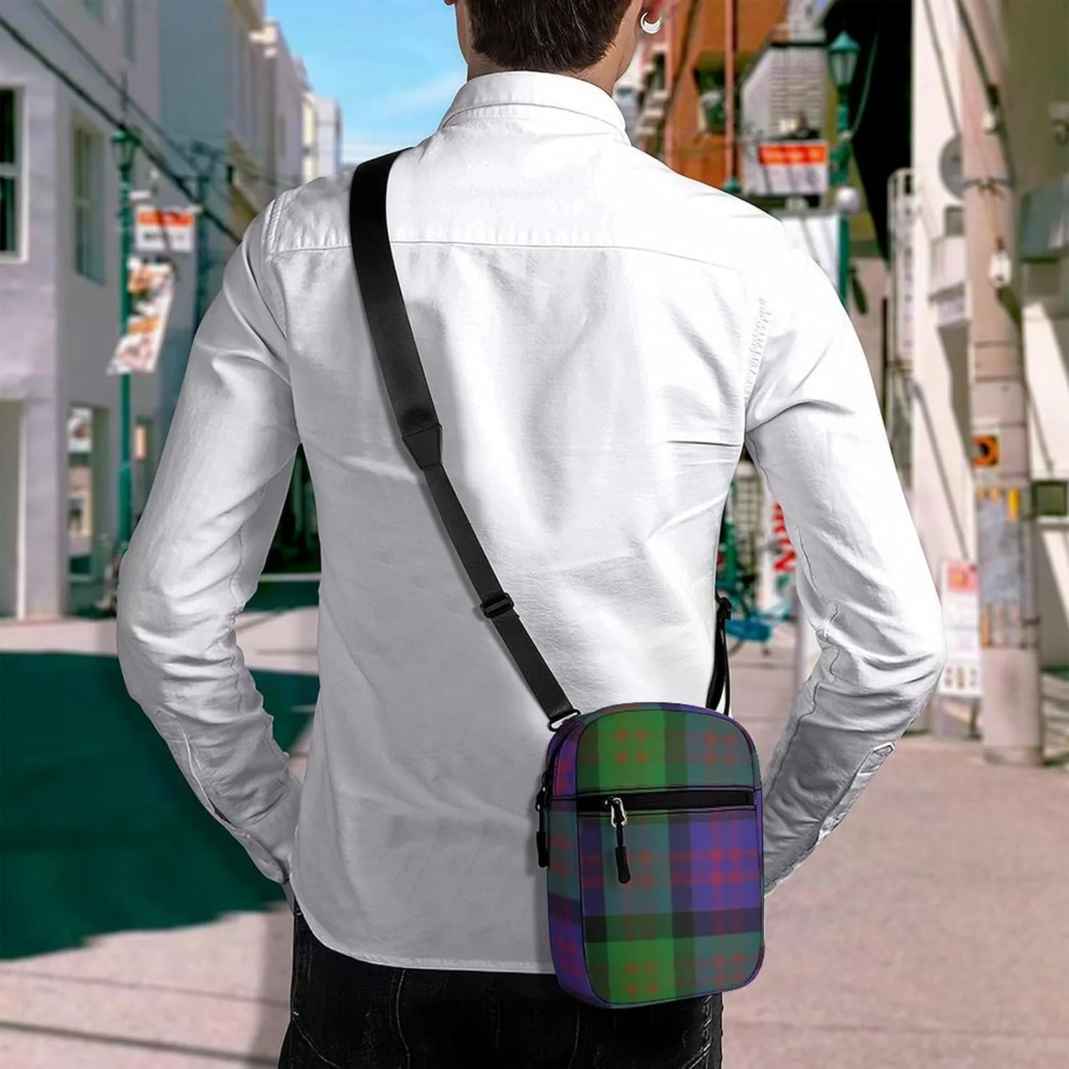 Clan MacDonald Donald Detachable Shoulder Strap Small Shoulder Bag Unisex