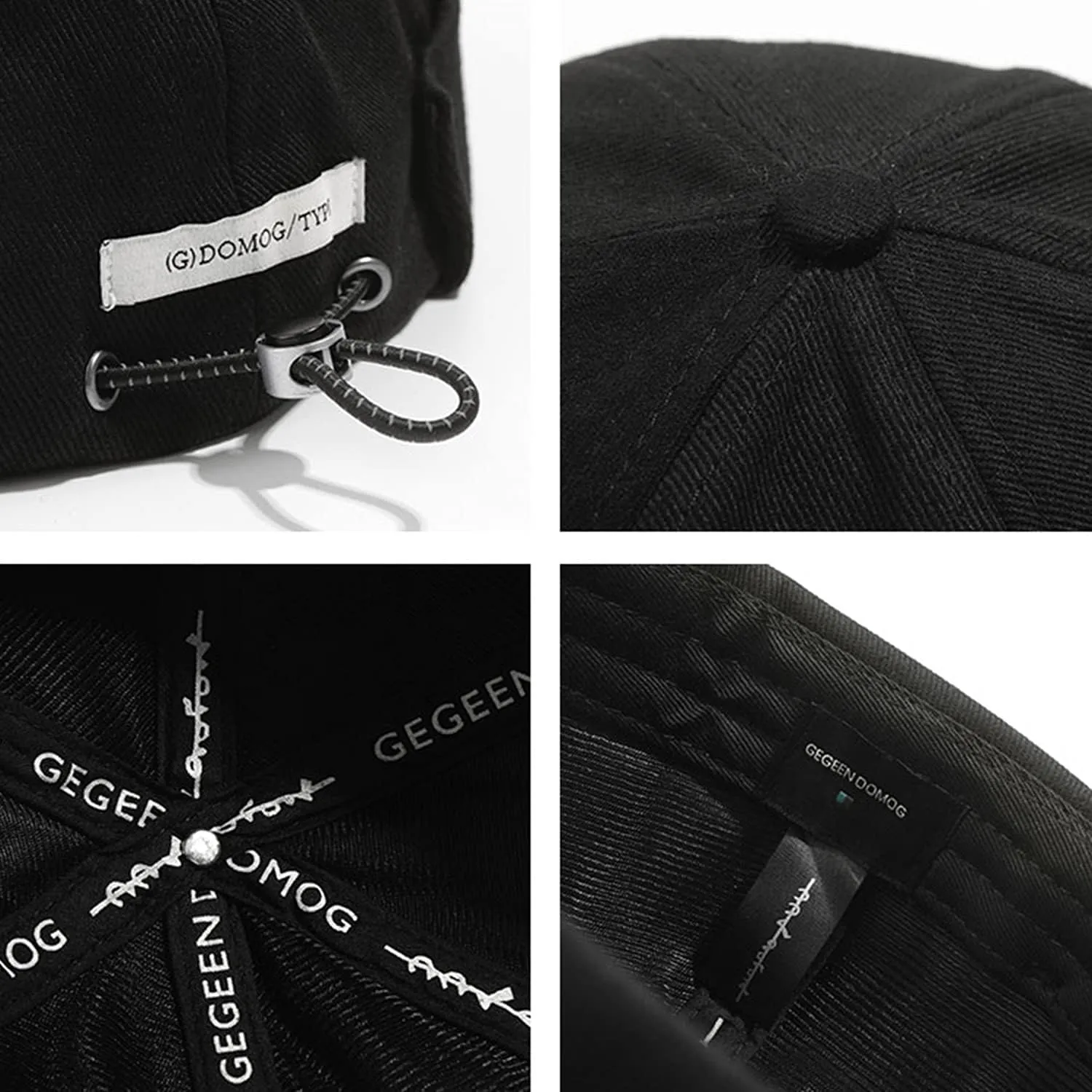 CLAPE Mens Denim Brimless Skullcap Sailor Cap Rolled Cuff Retro Beanie Hat Work Beanie Harbour Hat