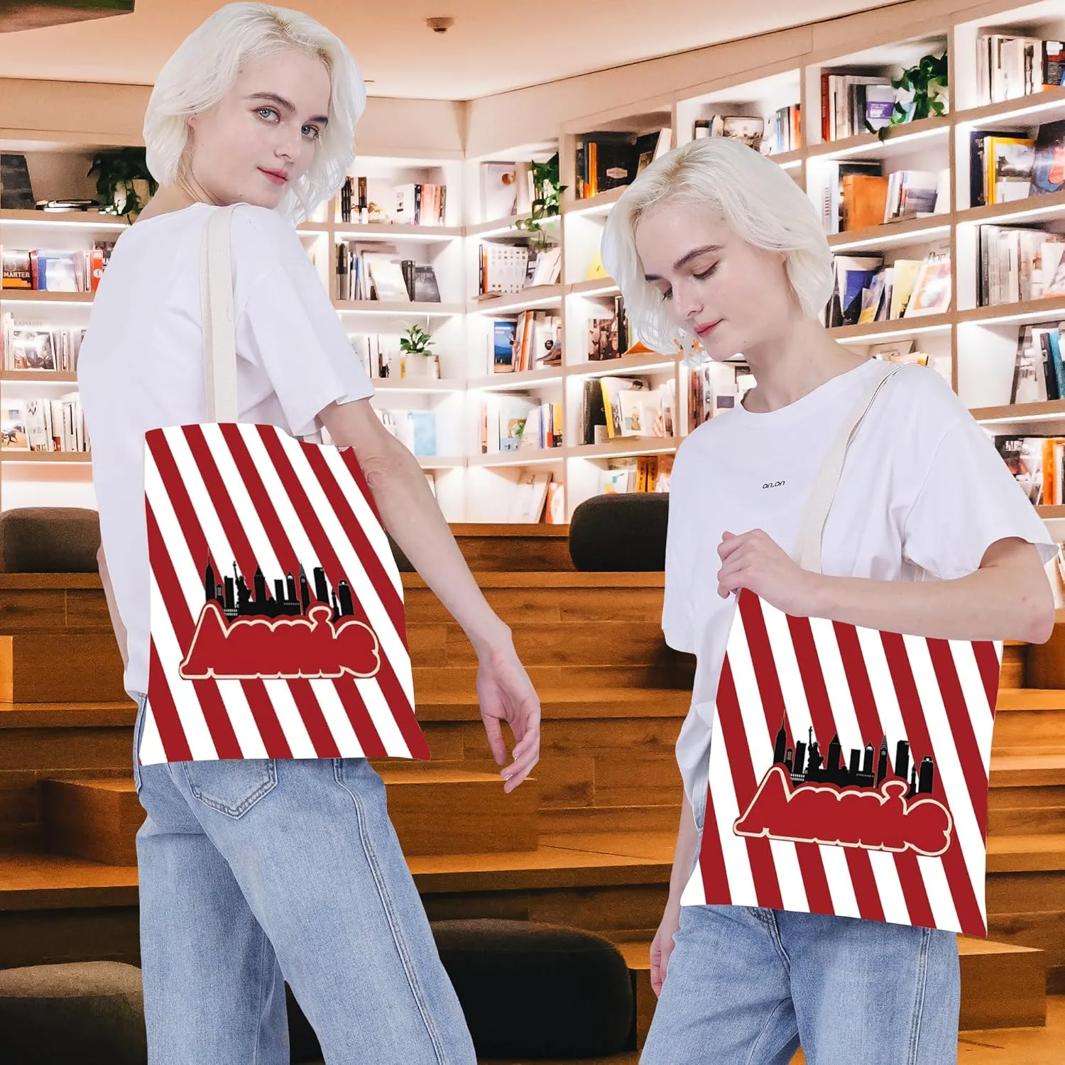 CMNIM Aniee Theater Merchandise Gift Aniee Movie Tote Bag Aniee &Orphans Musical Shoulder Bag Gift for Fans