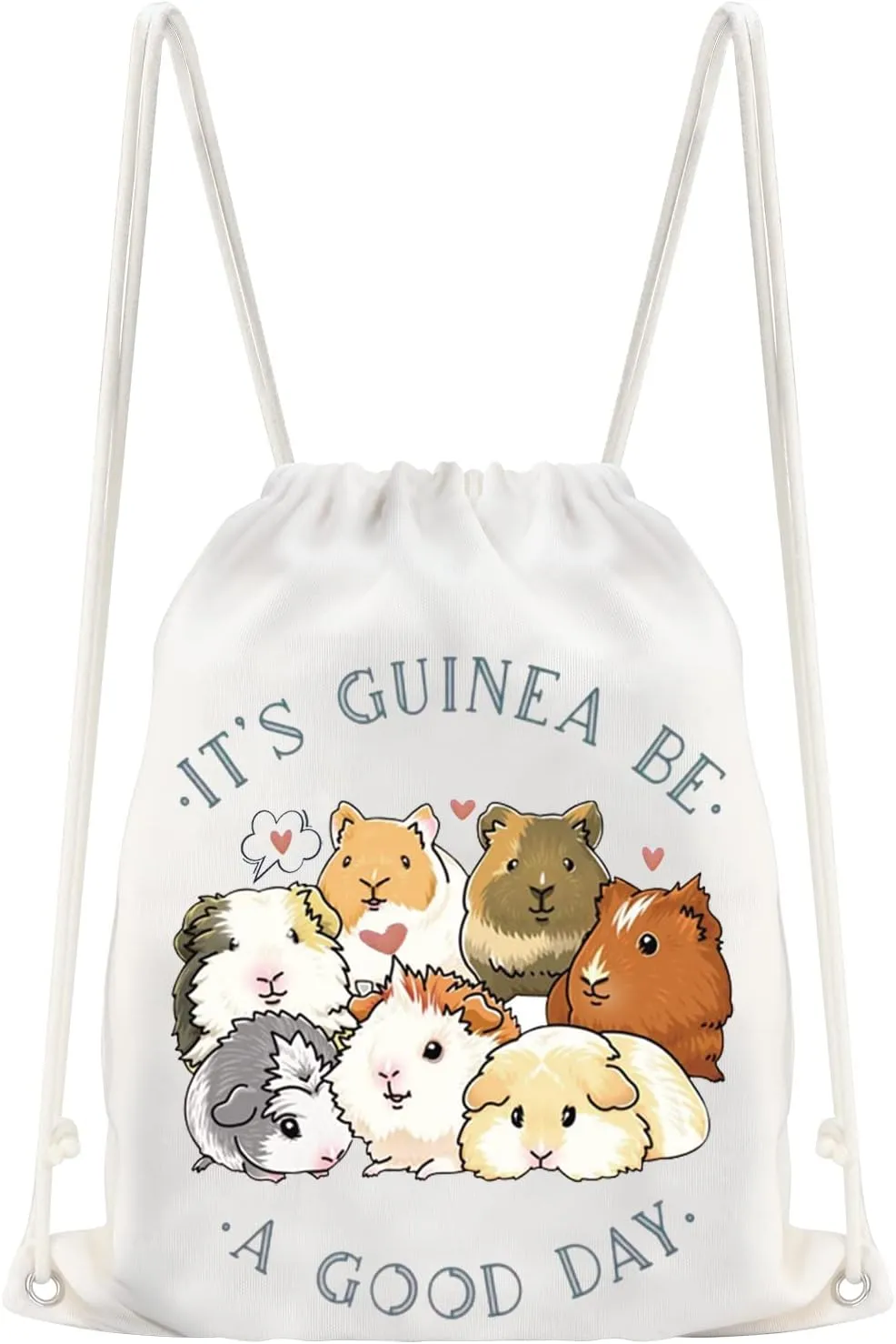 CMNIM Guinea Pig Lover Tote Bag - Be a Good Day Guinea Pig Lover Accessories for Cavy Mom Gift