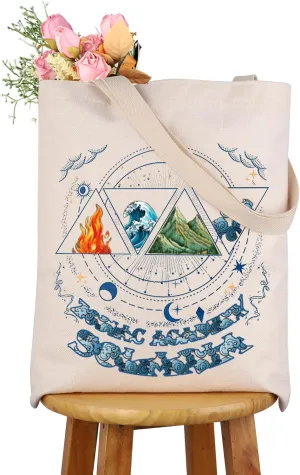 CMNIM Z A-demy Book Series Gifts Z A-demy Book Tote Bag Twins Gifts Z A-demy Signs Gift Z A-demy Merchandise for Fan