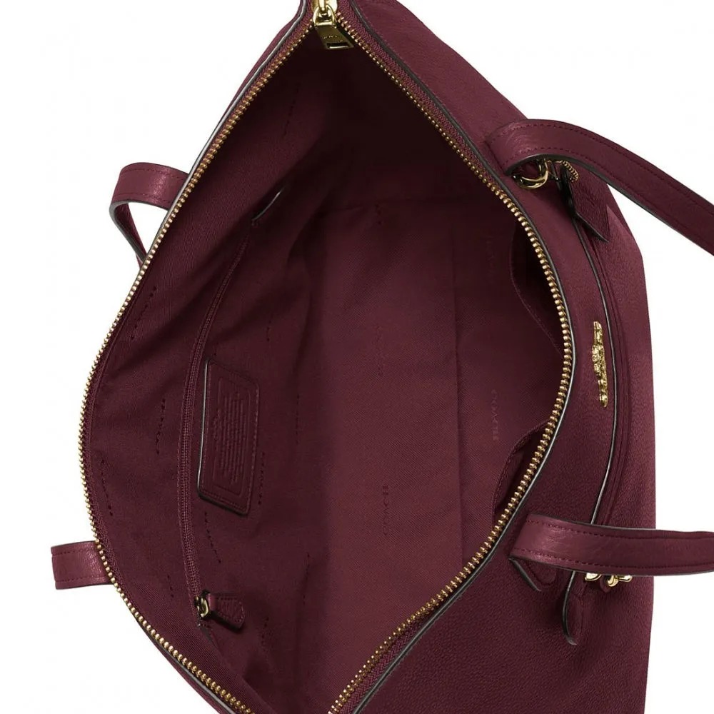 Coach Taylor Tote Bag 38312 in Vintage Mauve