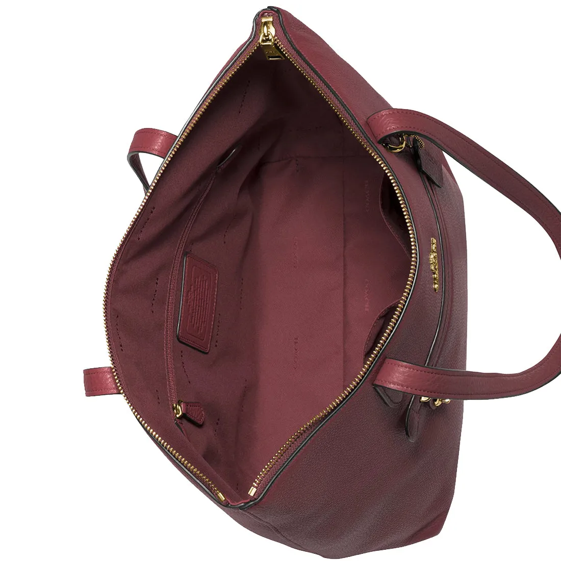 Coach Taylor Tote Bag in Wine 38312