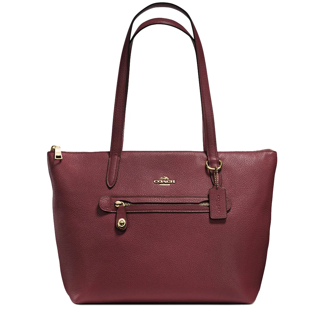 Coach Taylor Tote Bag in Wine 38312