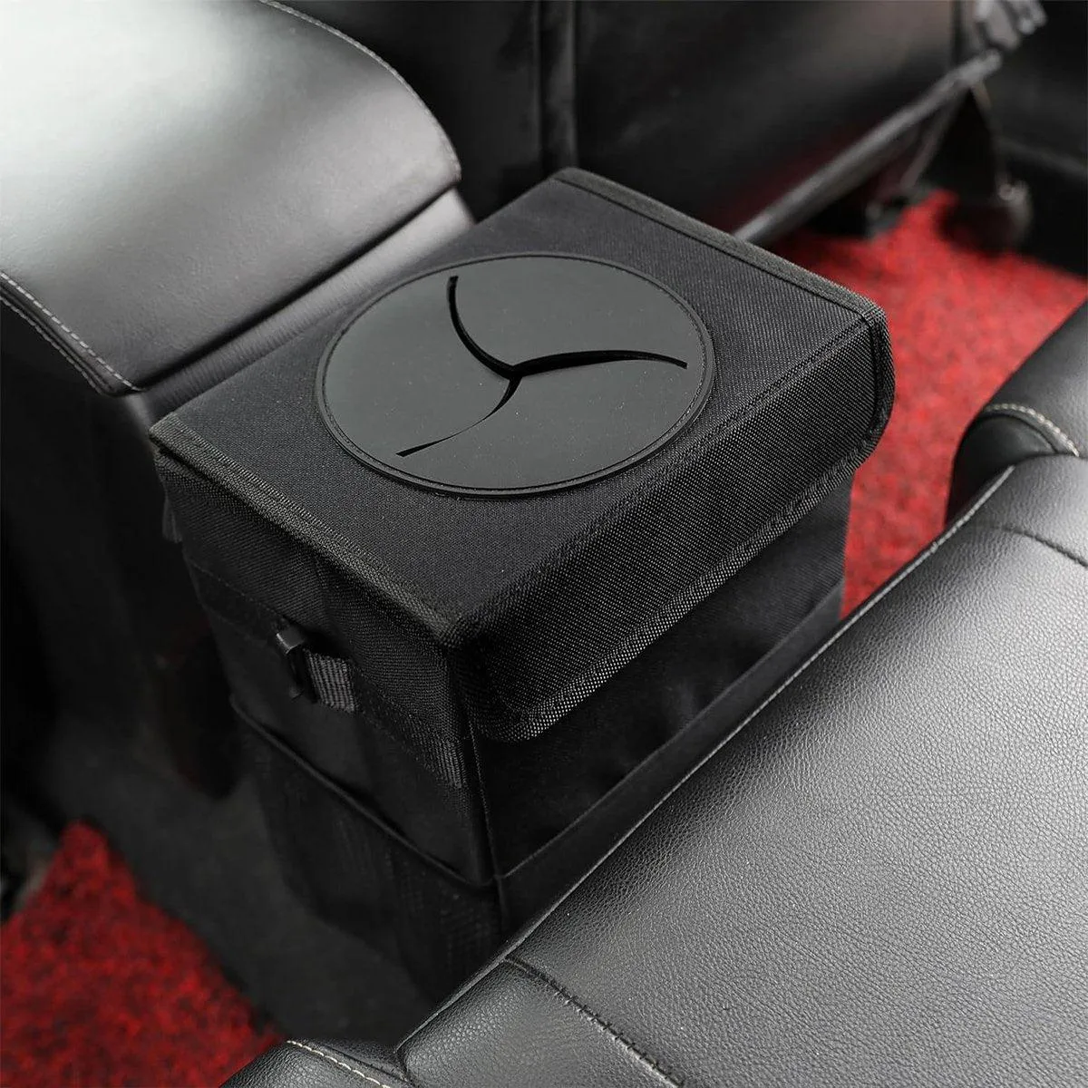 Collapsible Car Wastebasket Storage Box Portable Car Trash Bin for Vehicle Use