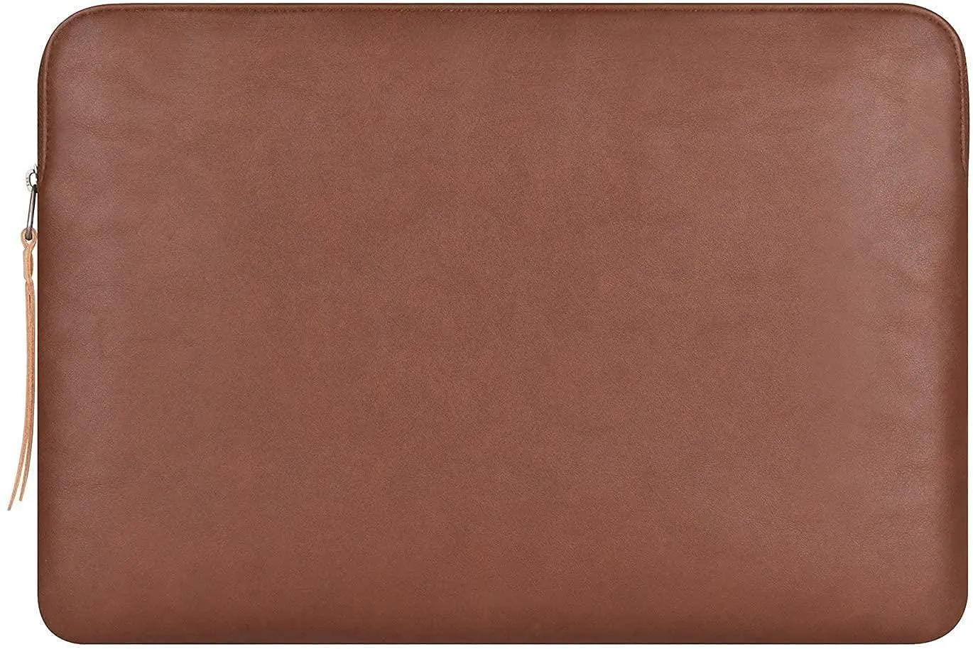 CONTACTS Slim Protective Laptop Sleeve 13-13.3 Inch Compatible with 13 Inch MacBook Pro & MacBook Air, Faux Leather Bag Water-Resistant Cover Notebook Computer Case for Mac - Tan-New…