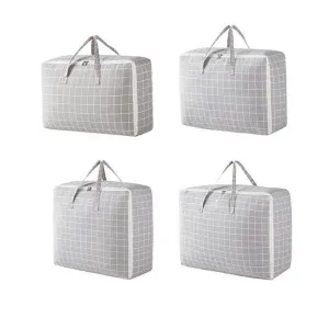 Cotton Linen Fabrics Home Organizer Bag 1PC 4Sizes