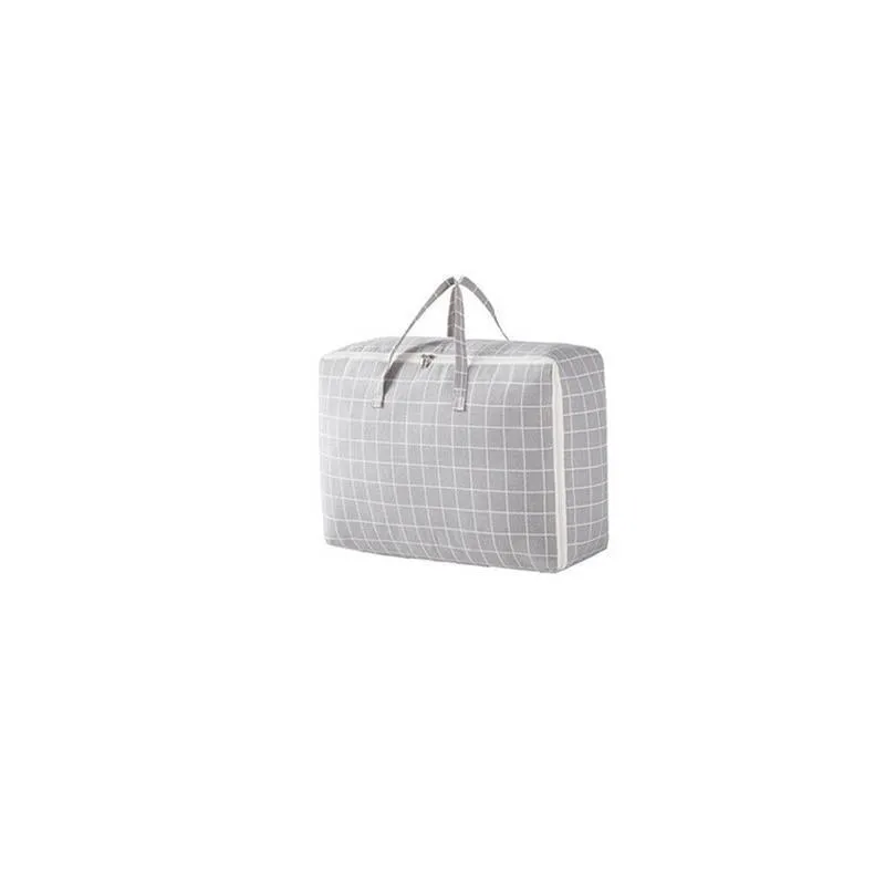 Cotton Linen Fabrics Home Organizer Bag 1PC 4Sizes