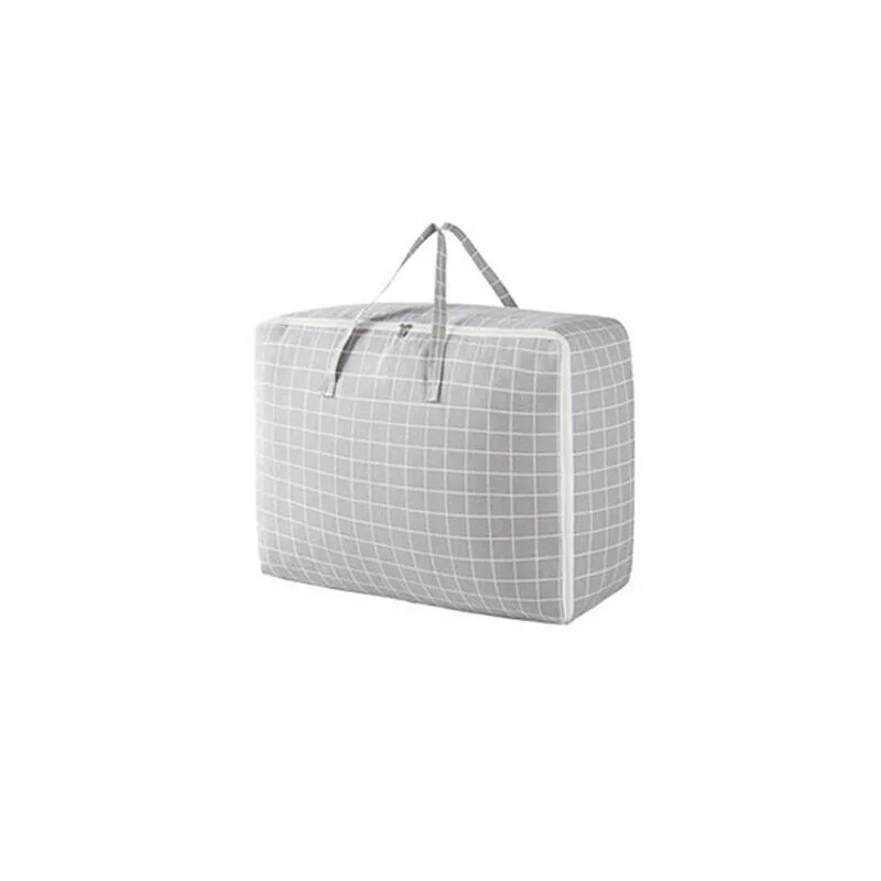 Cotton Linen Fabrics Home Organizer Bag 1PC 4Sizes