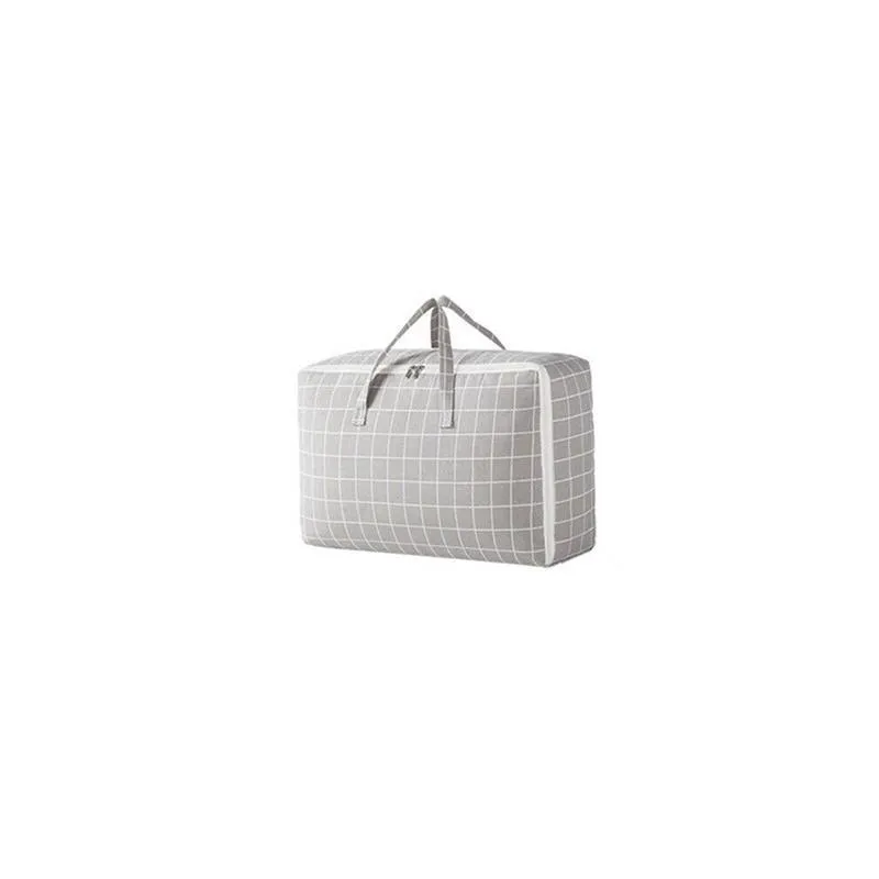 Cotton Linen Fabrics Home Organizer Bag 1PC 4Sizes
