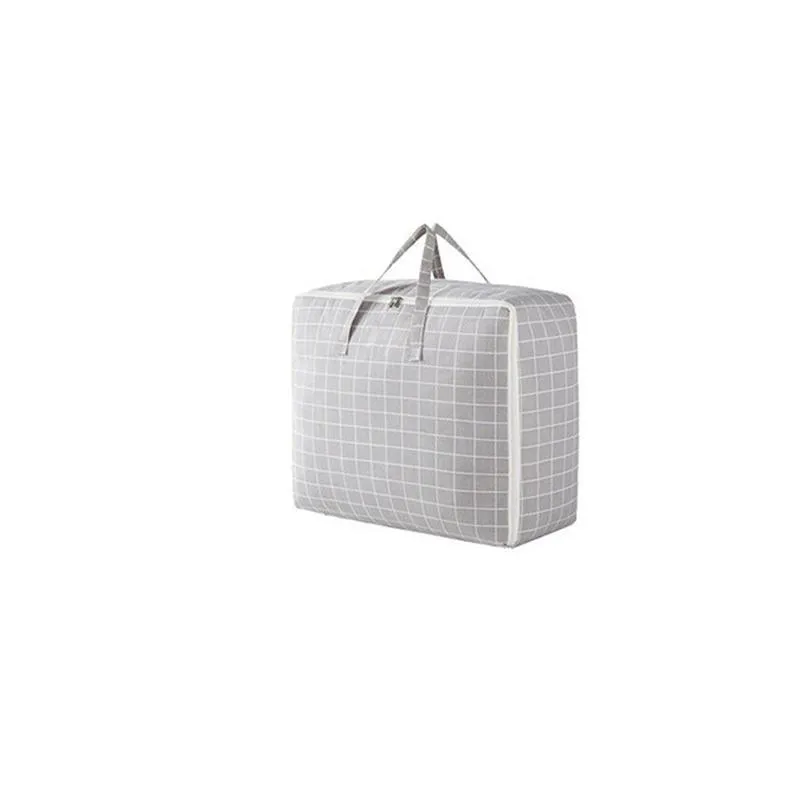 Cotton Linen Fabrics Home Organizer Bag 1PC 4Sizes
