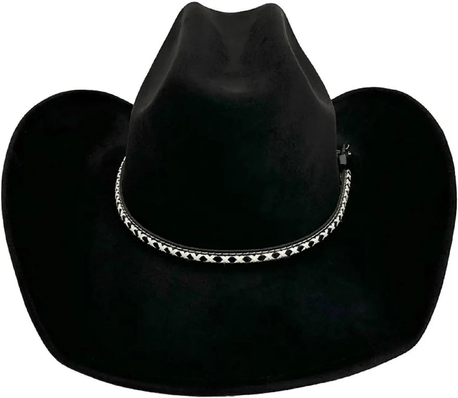 Cowboy Cowgirl Adjustable Men’s Women’s Hats Sun Shield Adult Hat Felt Sombrero Travel Western Outdoor