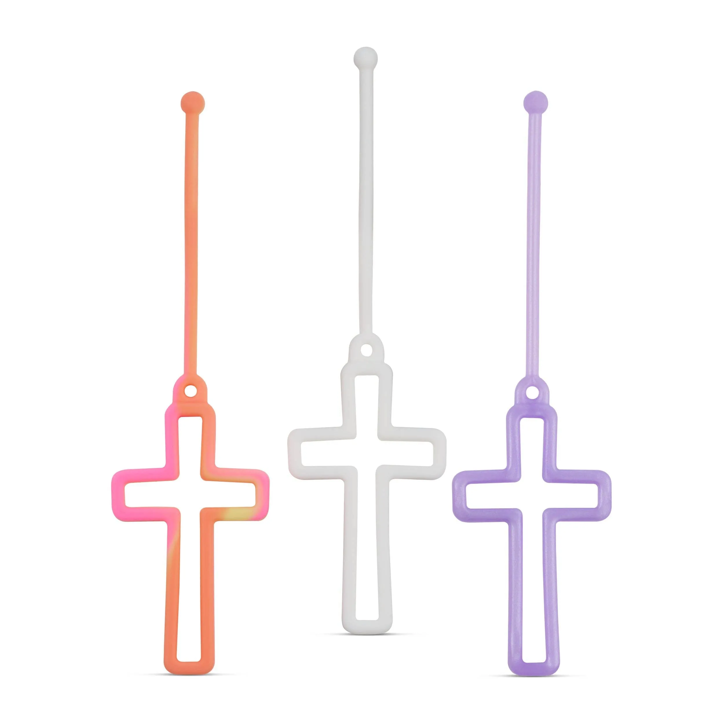 Cross Charm: Believe (3 pack)
